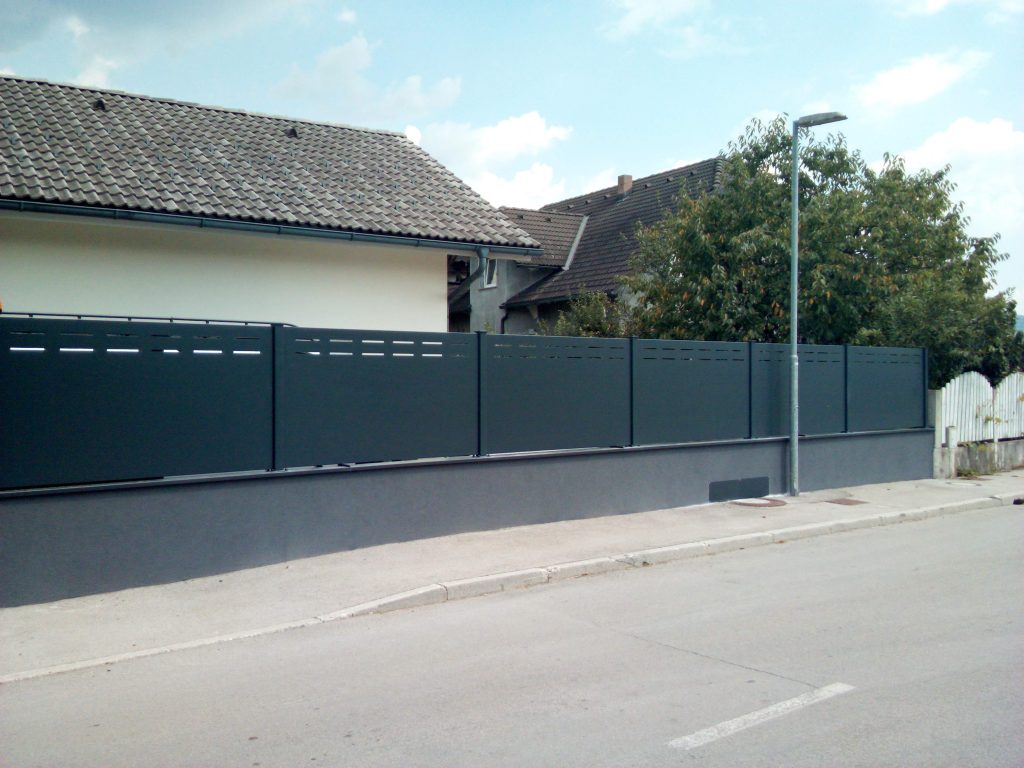 Montaža ograjnih elementov