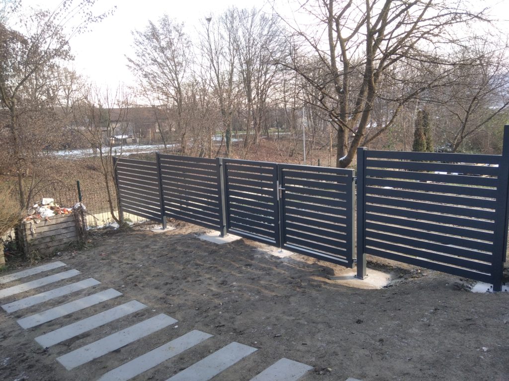 Montaža ograjnih elementov
